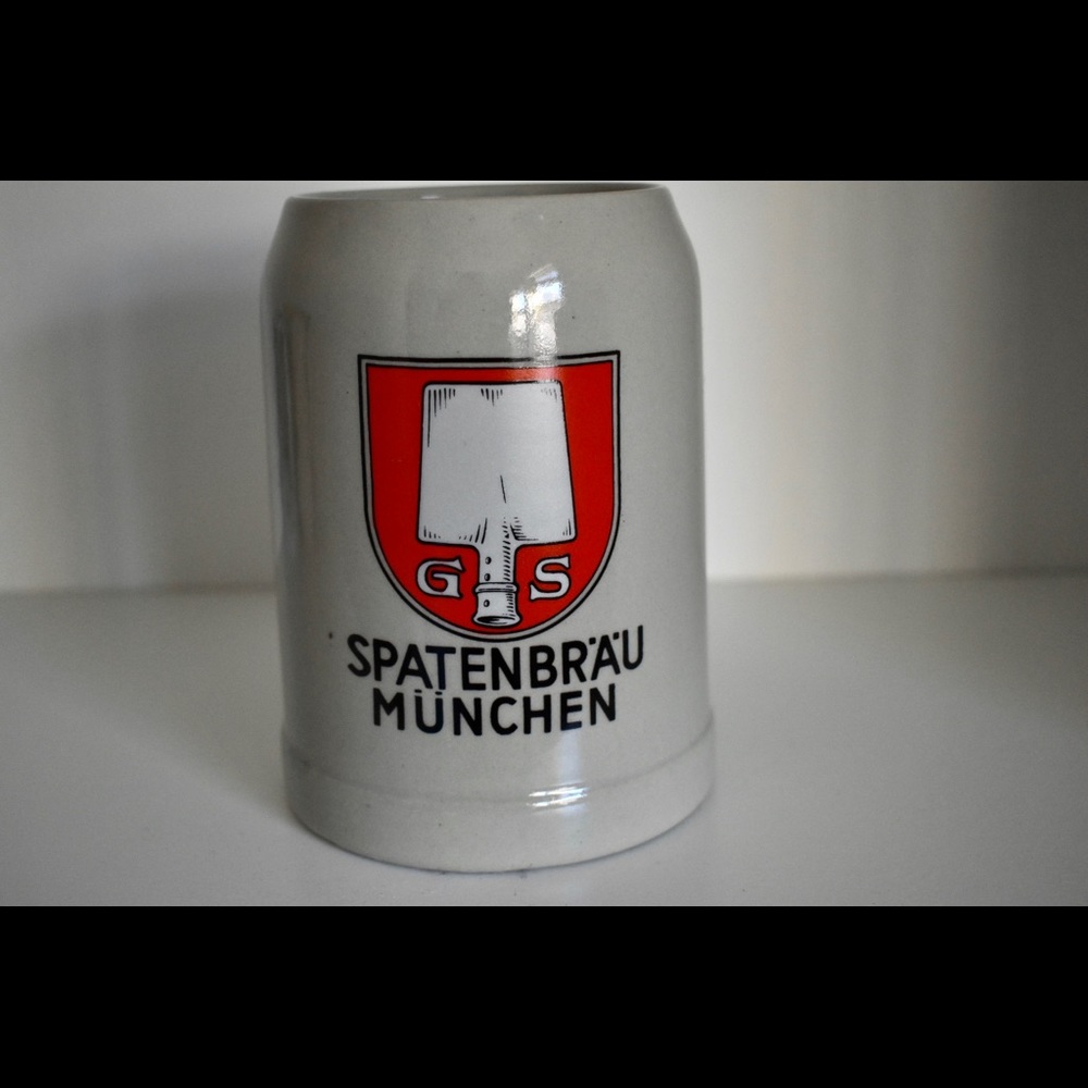 Spatenbrau munchen Beer Stein Western Germany Mug